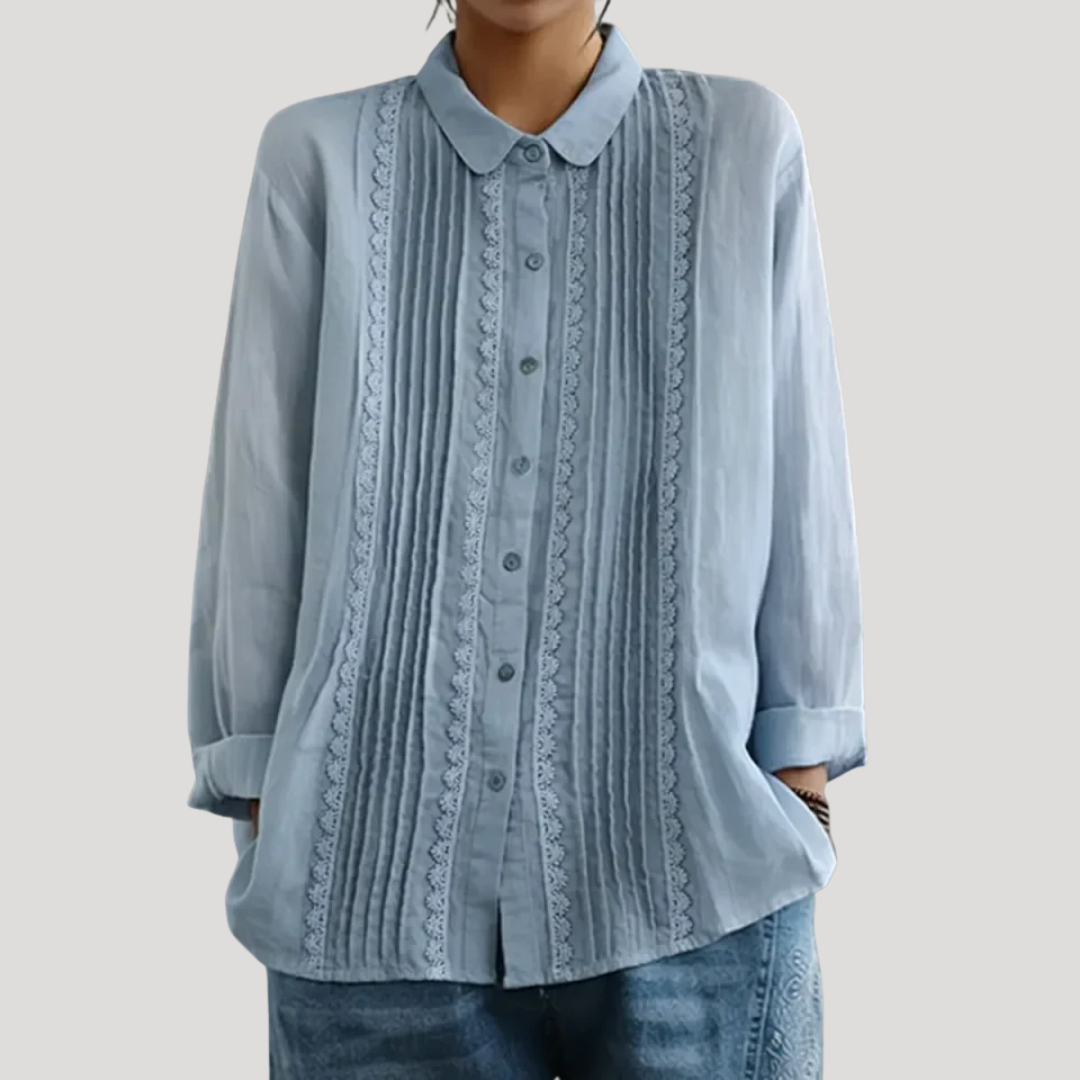 PAM – LACE DETAIL SHIRT