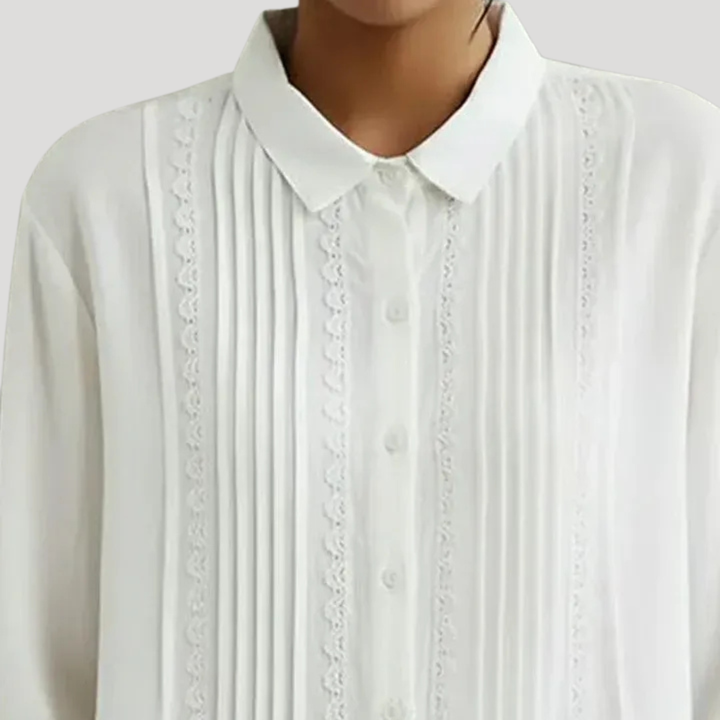 PAM – LACE DETAIL SHIRT