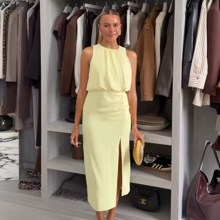 MATILDA – ELEGANT SLIT MIDI