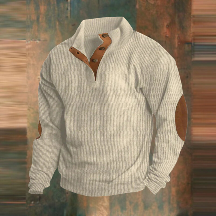 Marcus I Hanorac Casual with High Collar and Long Sleeves