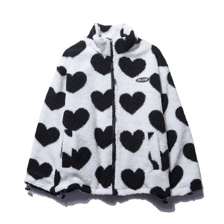Alveena | Reversible Heart Jacket